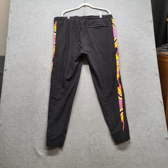 Puma Men Activewear Pants XXL Black Sweatpants Jogger Logo 28" - Picture 8 of 10